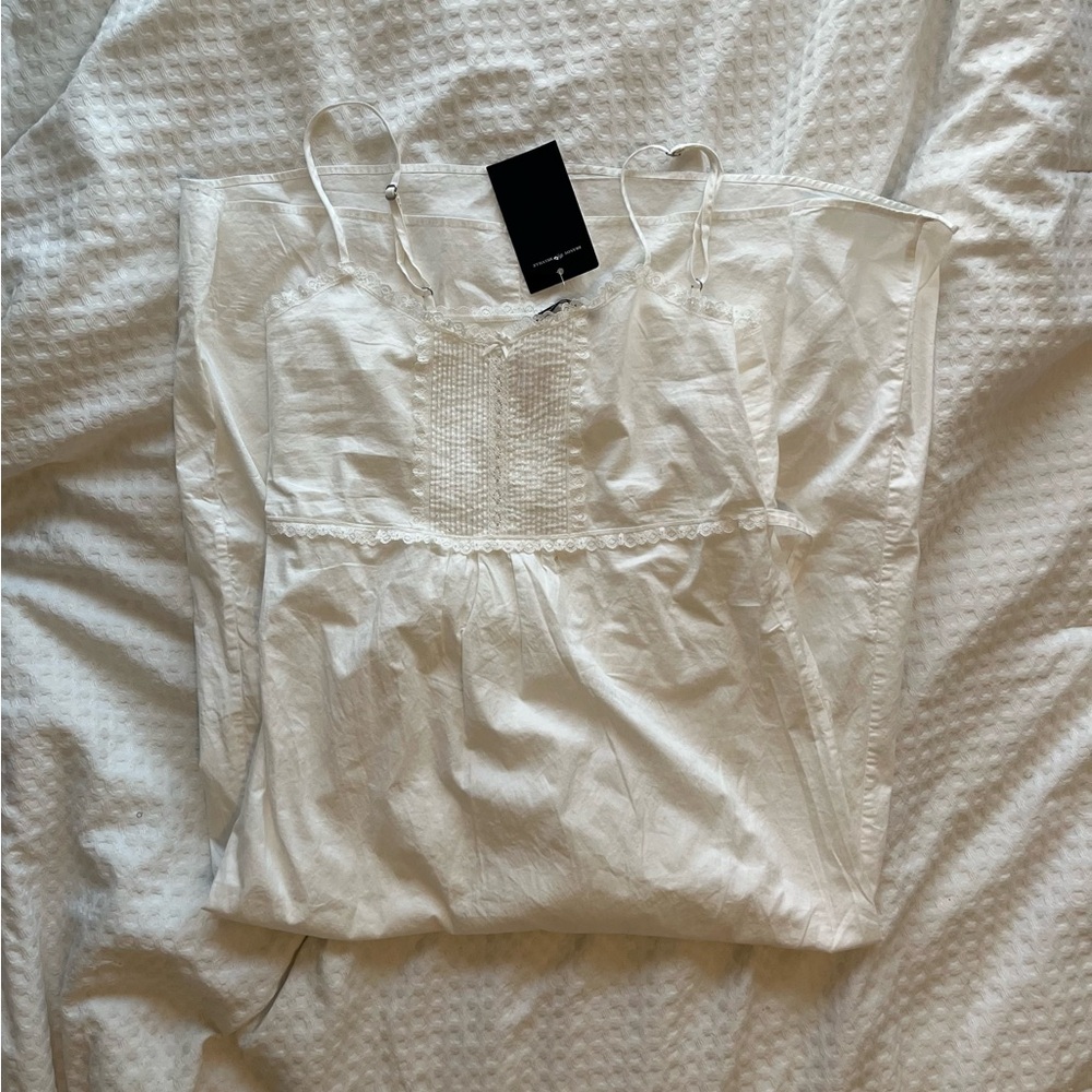 Brandy Melville White Midi Dress